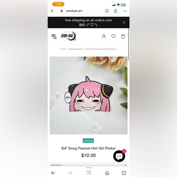 Car window peeping decals - Picture 2 of 3